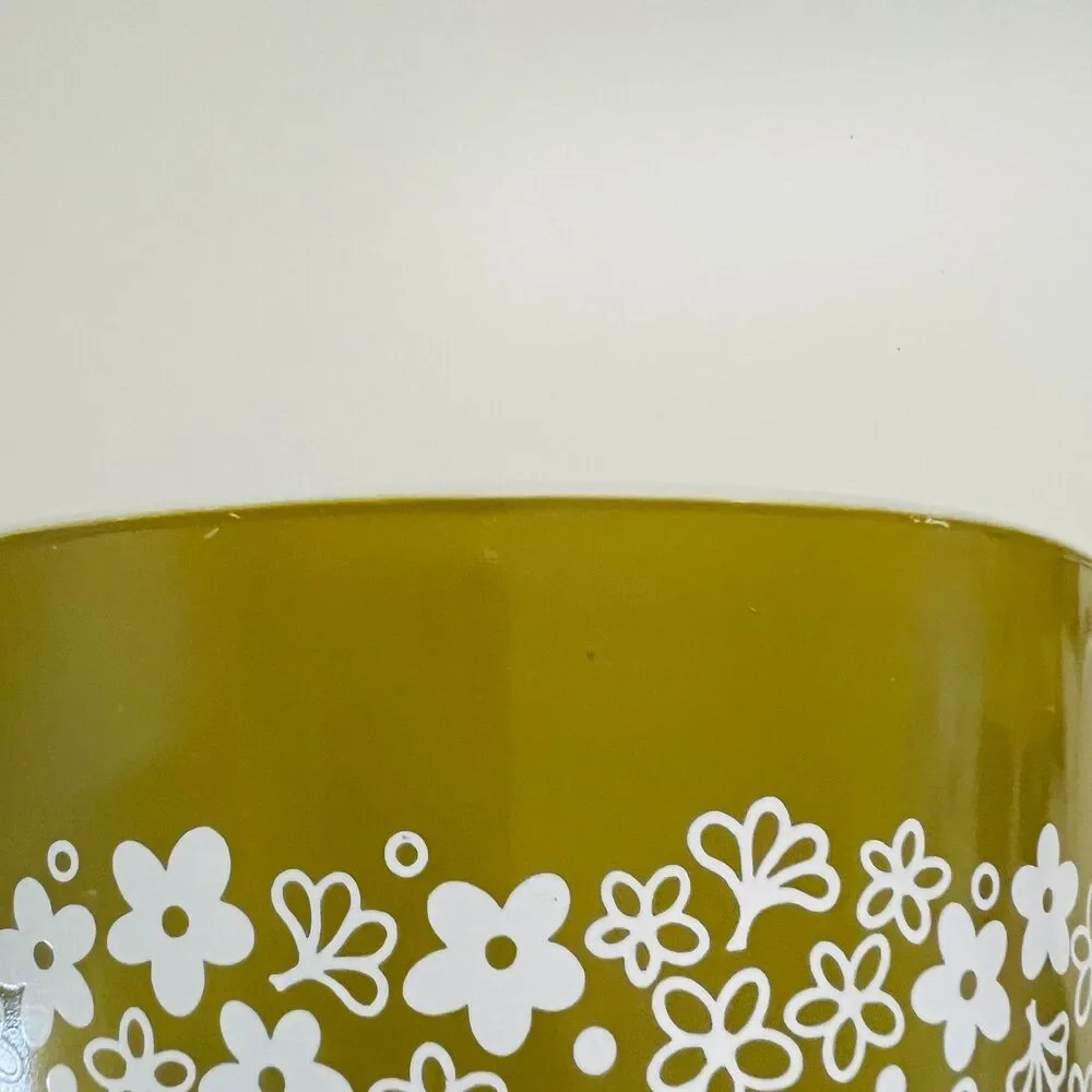 Pyrex faded paint
